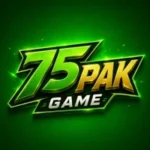 75Pak Game Official Logo Green Gaming Design